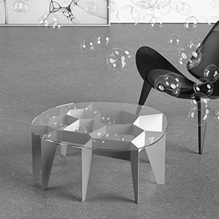 Design Voronoi Zelle cell Fachwerk framework korsvirke Tisch table bord