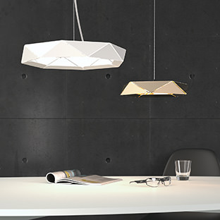 Design Antiprism Leuchten lights lampor Beleuchtung luminaires belysning LED Dürer Origami